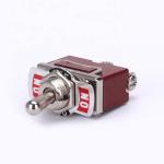Heavy Duty Toggle Rocker Switch with Waterproof Cover 20A 125V SPDT 3 Position 3