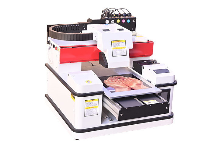 CE Two Heads Flatbed 720dpi UV Bottle Printer DX9 Embossing 3D