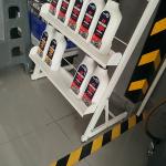 Product display rack White Height 1500mm Depth 300mm Display Shelving For Retail