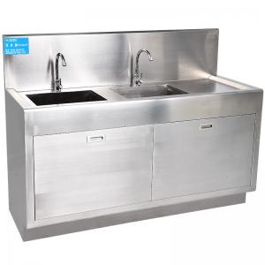 Wholesale 304 Stainless Steel Hospital Medical Scrub Sink Surgical Wash Basin Free Standing from china suppliers