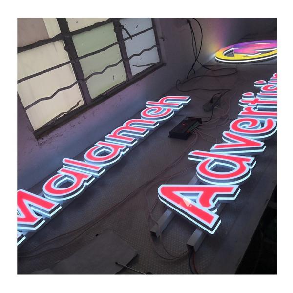Sale Bright Luminous Characters Plastic LED Sign Channel Letter with Customized