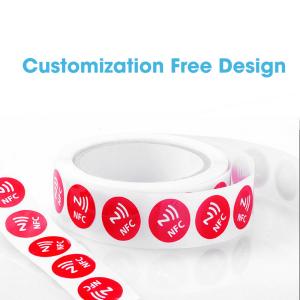 Wholesale NFC Smart Label Sticker Inlay Free Sample PET Material Tags Durable and Waterproof from china suppliers