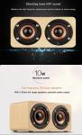 Classic Wood Portable Bluetooth speaker 10W 1500mAh Mini bluetooth Speaker