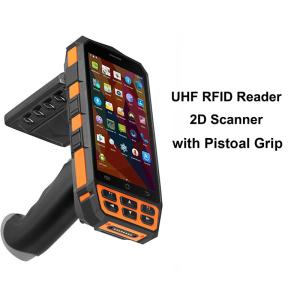 Wholesale 5.0 Inch 2G Wireless UHF RFID Reader , CE Long Range RFID Scanner from china suppliers