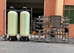 2000LPH Double Stage Water Treatment System RO Membrane Purification Machine For