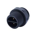 Self Lock Waterproof Car Electrical Connectors , M16 3 Pin Ip67 Connector