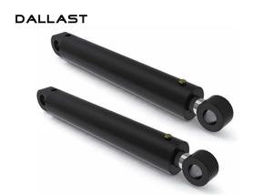 Wholesale Double Earring HSG Series Telescopic Piston Rod Gate Lift Hydraulic Cylinder from china suppliers