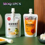 Customized Logo Eco-Friendly Biodegradable Pe Plastic Juice Bags Digital Printed