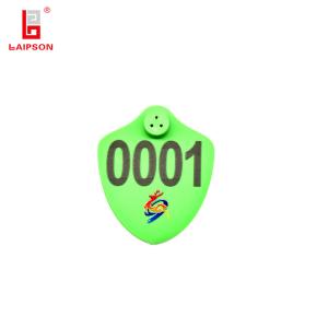 Wholesale 890Mhz Laipson New Good Quality UHF RFID Animal Ear Tag For Deer Swine Goat Tracking from china suppliers