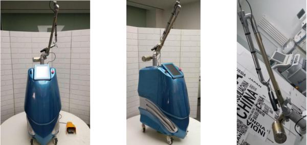 755nm Pico Nd Yag Q Switch Laser Pigment Tattoo Removal Skin Rejuvenation Beauty