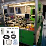 Customizable Butyronitrile Ring Production Machine 12-15 S/Pcs Operation Cycle