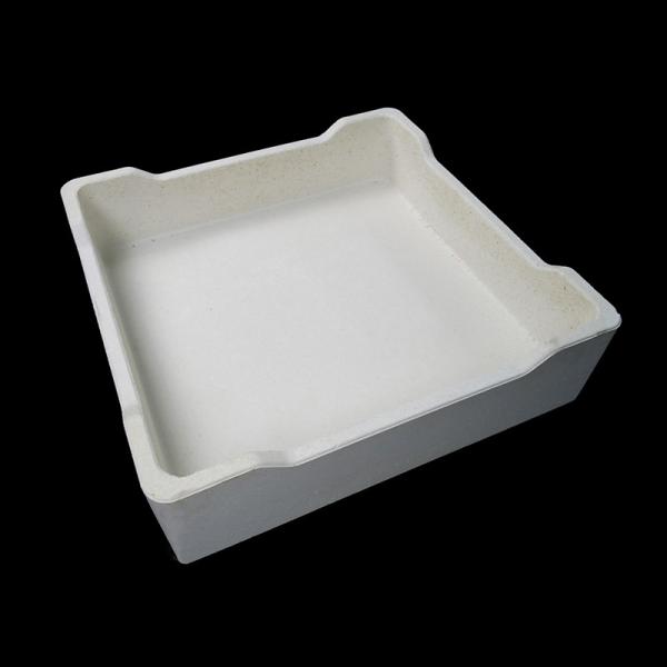 Quality Good thermal shock resistance refractory cordierite  sagger for battery material NCM firing for sale