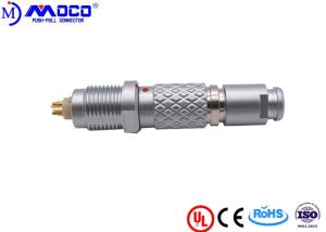 M15 2 Pin Circular Connector Without Nut , Cable Wire Connector Welding Contacts