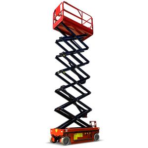 Wholesale Mid Rise 4m Portable Small Scissor Lift 2400*1170mm with Max Lifting Height of 4m from china suppliers