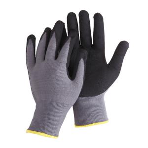 Wholesale Flexible Comfortable 13 Gauge Polyester Latex Sandy Coating Gloves for Gardening from china suppliers