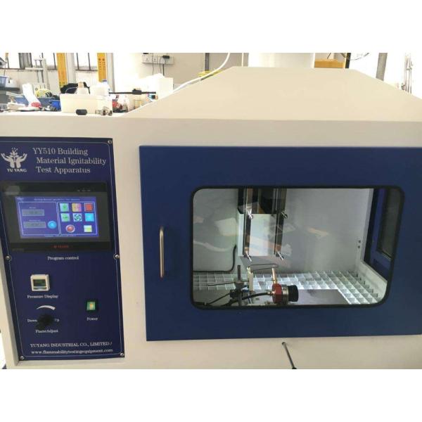 Building Material Ignitability Test Machine with Single Flame Source ISO 11925-2