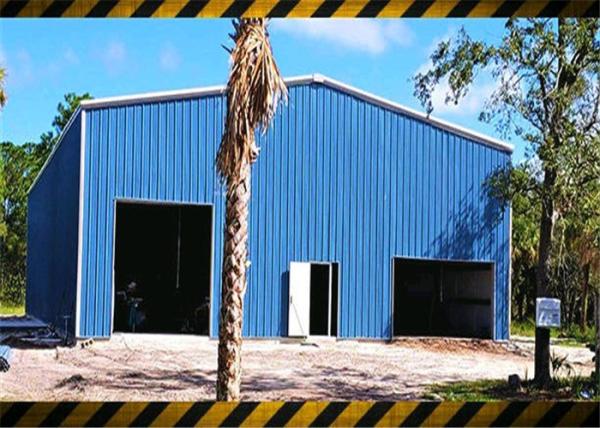 Prefab Light Steel Structure Frame Workshop Building Kits Environmentally