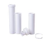 Non Disposable Vitamin Pill Tube with Desiccant Cover for Ice Cream Plastic