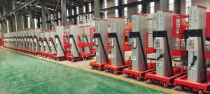 Wholesale First Class Lifter Aluminum Alloy Single Mast Scissor Lift from china suppliers