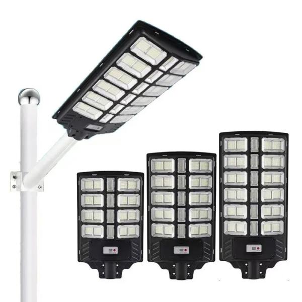 ABS Integrated Solar Street Light 480W Solar Powered Street Light With Motion