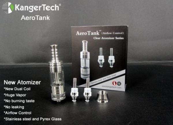 Kanger Aerotank Newest design 100% original airflow control glass tank from