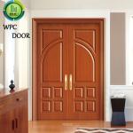 Modern Design WPC Double Doors Fire Resistant Office 1600mm Width