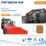 Three Layer Flute Corrugated Paper Laminator Machine GW-2200L Model 16000 Sheets