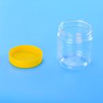 2500ML FDA Oat Plastic Containers Screw Top Lids