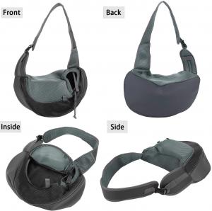 China grey Sling Outdoor Waist Pack For Chihuahua Puppy S-L Size on sale
