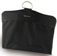 Black Garment Bag Personalized Polyester Foldable Garment Hanging Bag