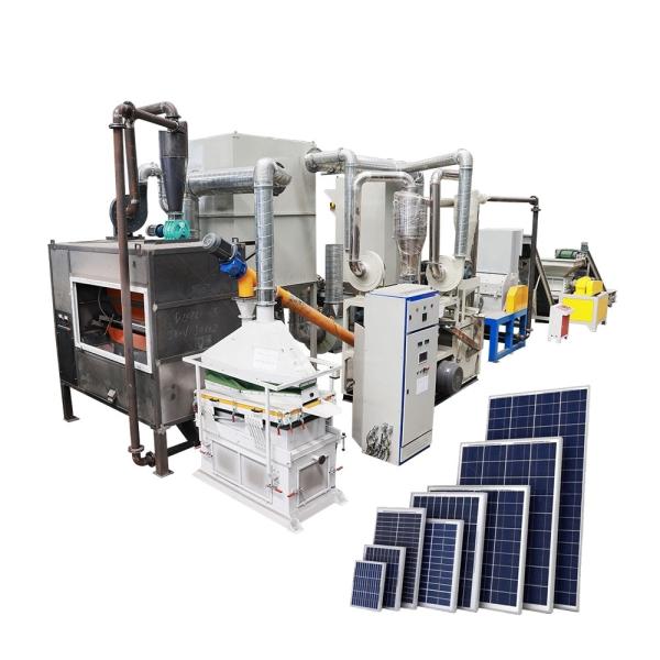 State-of-the-Art Solar Power Panel Recycling Plant for 220 v/380 v Voltage