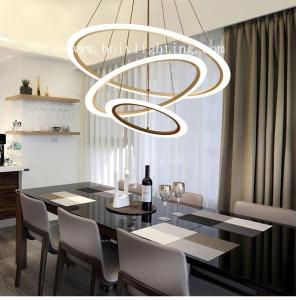 Wholesale White Or Wood Color LED Lamp Three LED Color Can Choose Aliminum from china suppliers