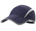 Fashionable Foldable Baseball Cap Sun Protection With Reflective Stripe