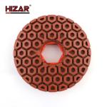 10'' 254mm No 400 Grit Diamond Wet Polishing Pads 3mm Granite Polishing Wheel