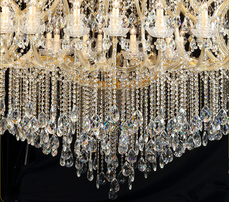Extra large crystal chandeliers for Hotel Project Lighting (WH-CY-142)