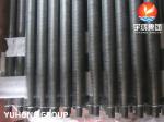 ASTM A179/ASME SA179+ AL1060 Spiral Extruded L Type Finned Tube For Heat