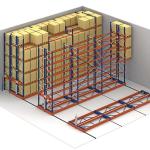 Stainless Steel Stacking Rack System Heavy Duty Warehouse Pallet Rack