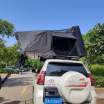 4 Season Foldable Rooftop Camping Tent Waterproof With Aluminum Shell Material