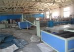 Plastic Extruder Wood Plastic Composite Extrusion Line / WPC Decking Making