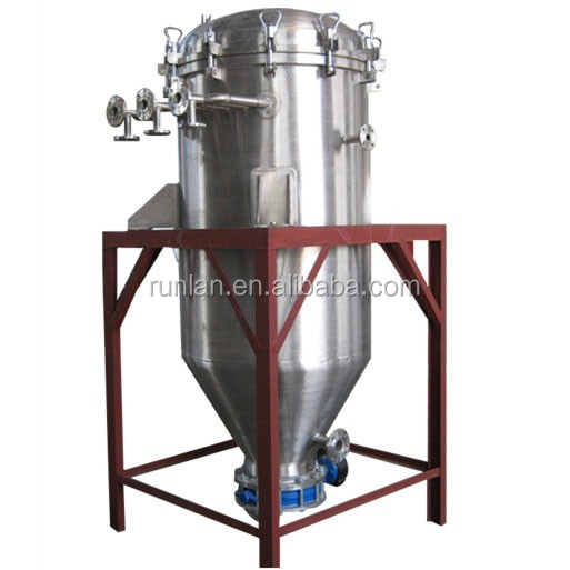 Stainless Steel Candle Filter Cake Layer Fully Closed Filter System for 50kg Capacity