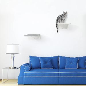 Wholesale Triangle Bracket Metal Cat Shelf Wall Mounted for Curved Cat Bed Furniture and Resting from china suppliers