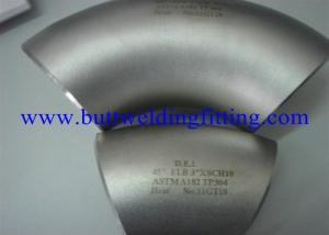 Wholesale ASTM A403 WP347 / 347H 45º / 90º Stainless Steel Elbow 1” 12” SCH10S To SCH40S SCH80S from china suppliers