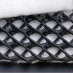density Polyethylene Plastic Drainage Geonet with Geotextile Adhesive 6mm