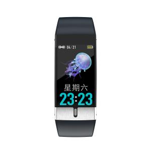 Wholesale IP68 E80 Temperature Monitoring Smart Watch 24G Health Bracelet Waterproof from china suppliers