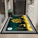 Abstract Picture Polyester Fiber Floor Carpet For Entrance Door And Living Room