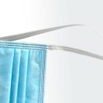 Automatic Cutting Surgical Face Mask Tie On Pp Spunbond Non Woven Fabric 2cm