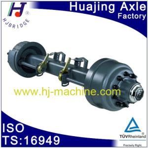 Wholesale 16Ton trailer Axle Assembly with 2 air chamber and decks from china suppliers