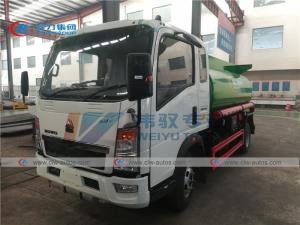 Wholesale Howo 160hp Right Hand Drive 5000L Petrol Tanker Truck from china suppliers