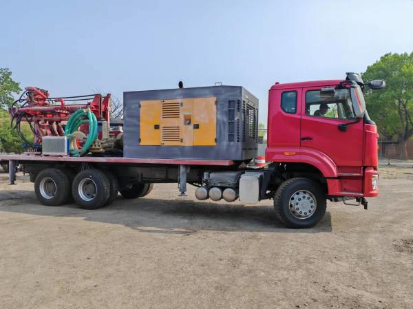 Powerful Truck Mounted Drill Rig for Water Well Drilling 300M Depth 30T Drill