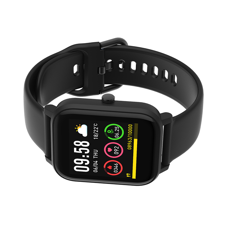 220mAh Health Fitness Smartwatch With Body Temperature Sensor